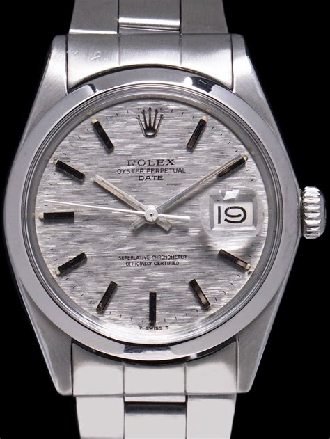 mosaic dial rolex 1500|1971 Rolex Oyster Perpetual Date Ref. 1500 With .